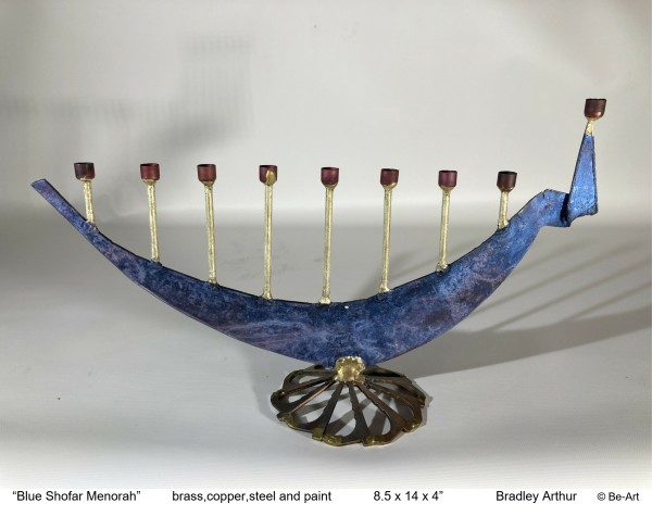 Blue Shofar by Bradley Arthur