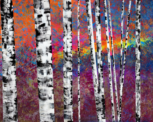Wiigwaas- Birches by Kent Estey