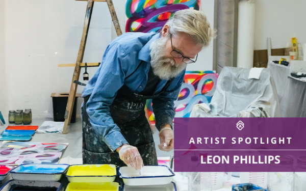 Artist Leon Phillips Reveals His Perspective of Materiality, Color, and Success 
