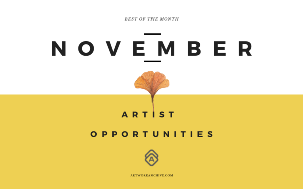 The Best Opportunities for Artists in November 2021