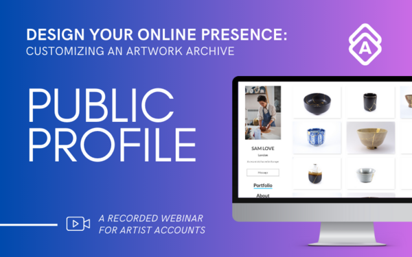  Design Your Online Presence: Customizing an Artwork Archive Public Profile